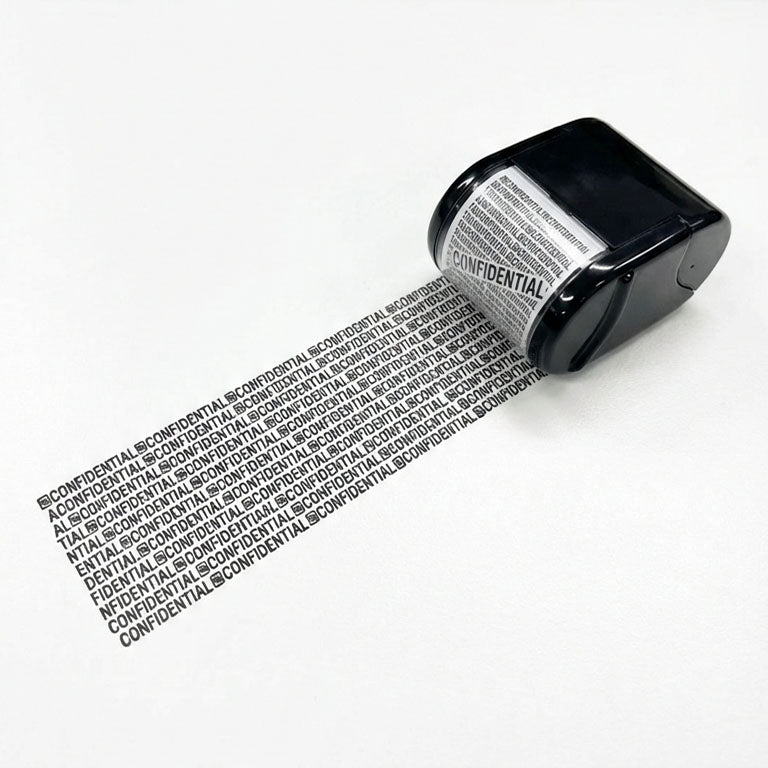 Privacy Protection Roller Stamp 100m Long-Lasting Roll